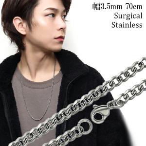 SAAD サード ネックレス チェーン 50cm シルバー925 4面カット