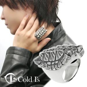 Cold I's ブッシュバイパー 3連 巻きつき リング 10〜25号 シルバー925
