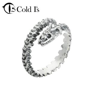 Cold I's アオダイショウ 巻きつき リング S 1〜20号 シルバー925 指輪