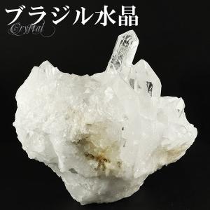 水晶 クラスター ブラジル 産 約297g 水晶クラスター ブラジル産水晶 天然石 パワーストーン 浄化 原石 天然水晶 クォーツ 鉱物 鉱石 プレゼント｜ginnokura