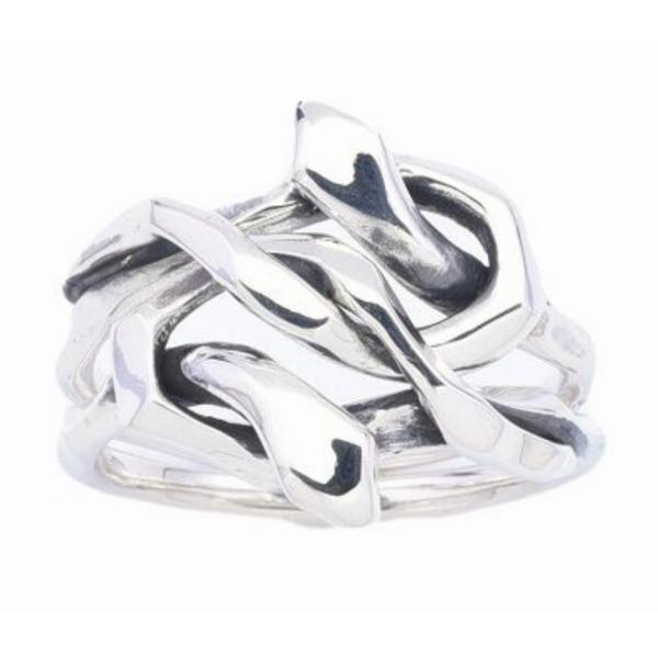 ディールデザイン KNOT SNAKE RING DOUBLE リング DEAL LTD メンズアク...