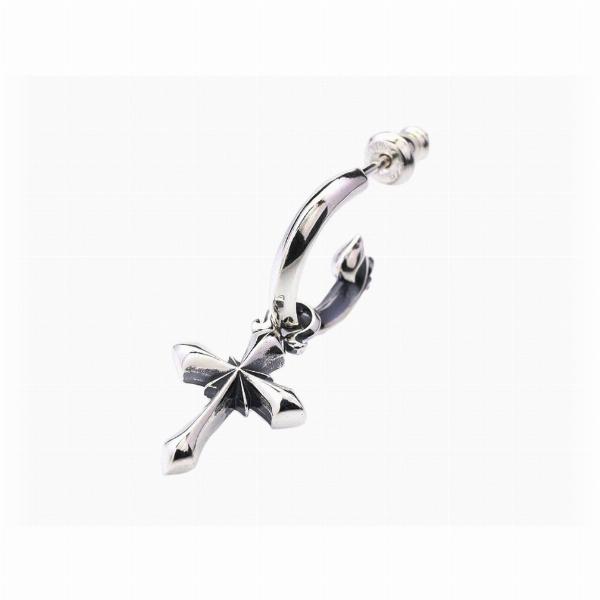 ディールデザイン フリックフープ スパイククロス ピアス メンズアクセサリー レディースアクセサリー...