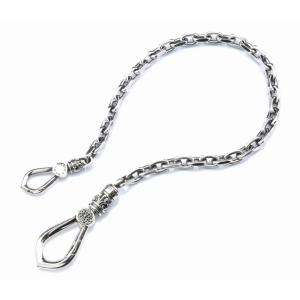 DEAL DESIGN✩シルバーアクセ チェーン DEAL DESIGN（ディールデザイン） タイニーリンク クロス ウォレット