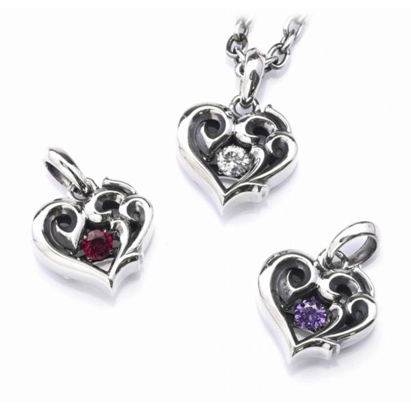 ディールデザイン タイニーブレイズハート DS ペンダント メンズアクセサリー レディースアクセサリ...