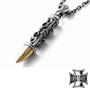 DEAL DESIGN ディールデザイン コンビビレットトップ ペンダントトップ チェーンなし シルバーペンダント ネックレス 首飾り シルバー925 爆買