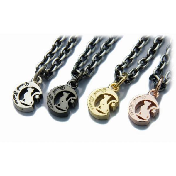 ディールデザイン キャットムーンチャーム ペンダント DEAL TEARS メンズアクセサリー ロッ...