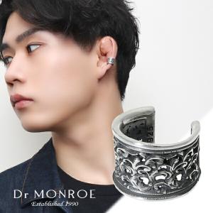 Dr MONROE ドクターモンロー アラベスク アンティーク イヤーカフ 1P 片耳用 シルバー925 唐草模様 蔦 ツタ アイビー レリーフ 透かし｜ginnokura