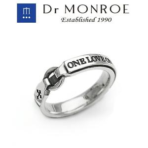 【セール】Dr MONROE 2個と有刺鉄線モチーフ 925 シルバーリング Dr MONROE（ドクターモンロー） 鉄条網 リング 7号〜23号 有刺鉄線