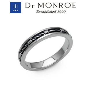 Dr MONROE ドクターモンロー 鉄条網 リング 7号〜23号 有刺鉄線 シルバーリング 指輪 シルバー925 シルバーアクセ ロック パンク｜ginnokura