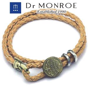 ドクターモンロー ブレスレット メンズ ブランド レザー 革 アンティークレザーブレスレット ヴィンテージ風 Dr MONROE 人気｜ginnokura