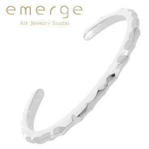 emerge エマージュ ツイスト バングル シルバーバングル