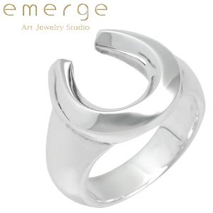 emerge エマージュ クラシック ホースシュー リング 6〜25号 指輪 馬蹄 シルバーリング メンズリング シルバー シルバー925 シルバー｜ginnokura