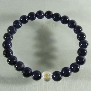 1.天然石 黒翡翠 梵字 六字真言 彫刻 ブレスレット 本翡翠 ブレスレット 梵字 レディース 12mm 翡翠 水晶 16-17cm 天然石