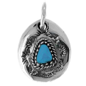 リンチシルバースミス　ターコイズ　ネックレス LYNCH SILVERSMITH】 ROPE TOP TURQUOISE GOLDEN HILLS No.2 リンチ