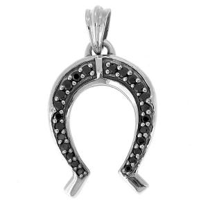 ネックレス メンズ シルバー 馬蹄 ホースシュー ロック 人気