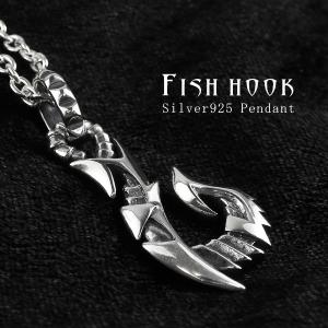 釣り針 ハワイアン ネックレス ペンダント ペンダントトップ