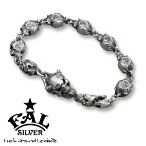 エフエーエル ブレスレット メンズ ブランド シルバー コンフィデンス