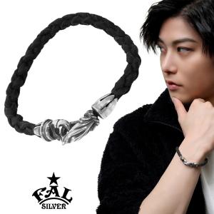 F.A.L リリー ブロッサム バーティカル ブレスレット M シルバー