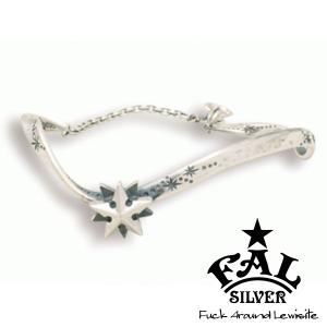 ヴィンテージ VINTAGE シルバー アメリカンスター バングル ブレスレット THEFT セフト 星 スター バングル シルバー Star bangle