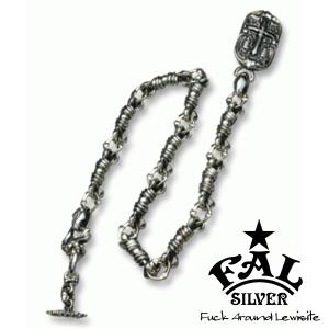 エフエーエル ウォレットチェーン メンズ ブランド シルバー