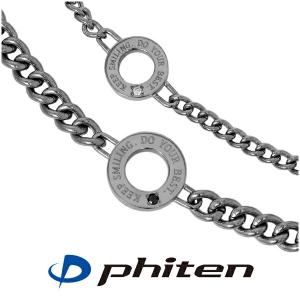 Phiten（ファイテン） チタン ブレスレット ペア メンズ レディース