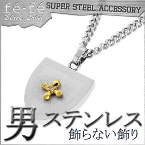 F.A.L スウィル パターン ハート ペンダント シルバー ネックレス
