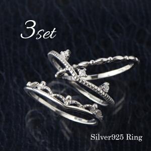 ティアラ リング レディース ピンクゴールド ダイヤモンド K10 10金