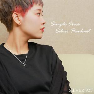 クロス ペンダントトップ メンズ シルバー シ...の詳細画像2