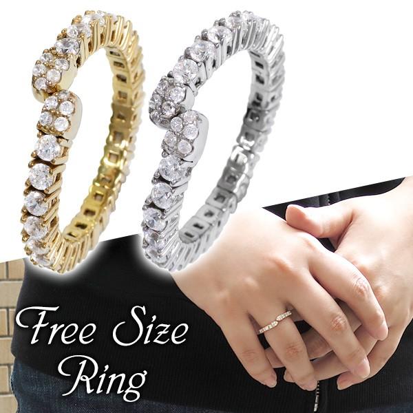 形状記憶 一連 ジルコニア シルバーリング フリーサイズ 形状記憶ワイヤー 指輪 シルバー ゴールド...