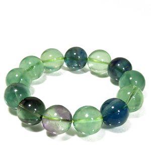 フローライト マルチカラー ブレスレット 8mm 16.5~18.5cm S~LL サイズ