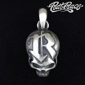 RAT RACE ラットレース R.A.W アッパーケーストップ R タイプ2 イニシャル ペンダントトップ チェーンなし アルファベット トップ ヘッド｜ginnokura