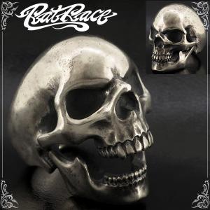 リング メンズ シルバー スカル ドクロ ベロ出し 11-27号 ブランド