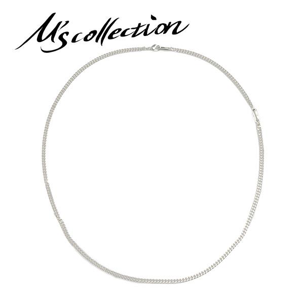 M's collection エムズコレクション ロングチェーンネックレス シングル チェーン デザ...