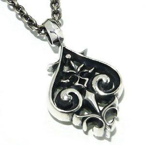 アイアンクロス ペンダントトップ シルバー925 ネックレス 彫金美 925刻印 アイアンクロス ペンダントトップ シルバー925 ネックレス 彫金