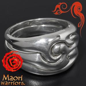 シルバー925 　３連リング マオリウォリアーズ シルバー925 3連リング マオリウォリアーズ Maori マオリ