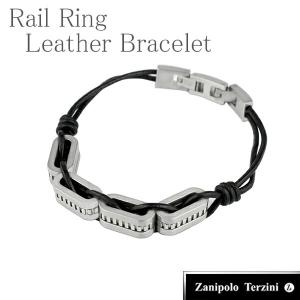 GIGOR（ジゴロウ） クリプト シルバー レザー ブレスレット 15cm〜23cm