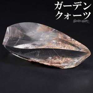 ガーデンクォーツ ポイント 原石 120g 天然石 パワーストーン ガーデン