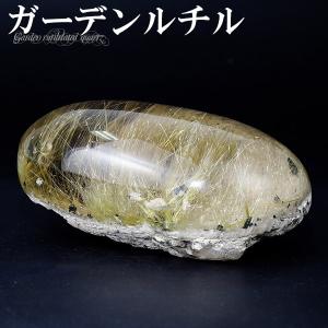 ルチルクォーツ ルース 磨き 原石 選べる 一点物 3〜4.1g ゴールド