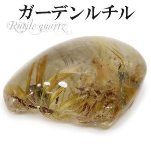ルチルクォーツ 入り ガーデンクォーツ 磨き原石 103g 原石 磨き