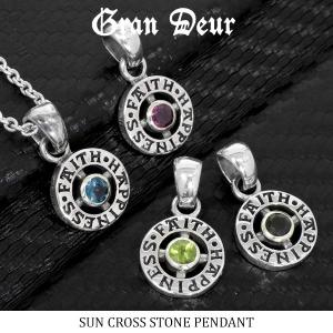 ペンダントトップ メンズ シルバー ダイヤモンド ラウンド