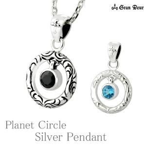 ペンダントトップ メンズ ブランド シルバー フラワー オニキス