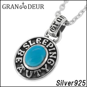 ペンダントトップ メンズ シルバー ターコイズ トルコ石 ブランド