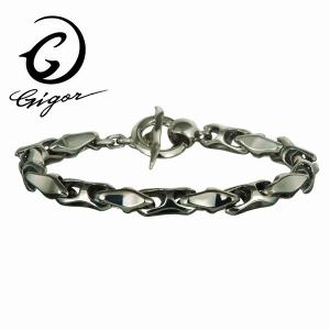 GIGOR（ジゴロウ） ワープ フロー ブレスレット 16〜22cm シルバー925