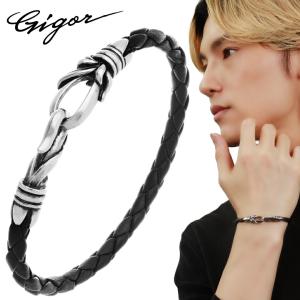 GIGOR（ジゴロウ） ワープ フロー ブレスレット 16〜22cm シルバー925