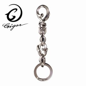 Cold I's パイソン スケルトン キーチェーン キーホルダー シルバー