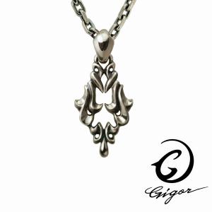 GIGOR（ジゴロウ） ダイラ ペンダント S シルバーネックレス シルバー