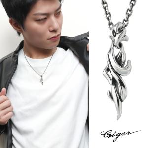 GIGOR ジゴロウ リブロス シルバー ネックレス リブロス