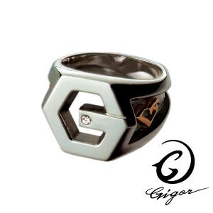 GIGOR（ジゴロウ） シルバー フレッジ リングS 7号〜25号 シンプル
