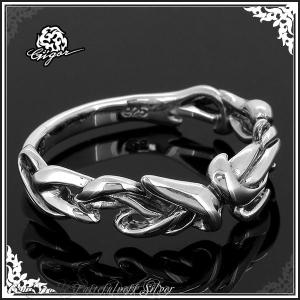 GIGOR（ジゴロウ） シルバー フレッジ リングS 7号〜25号 シンプル