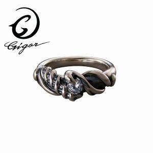 GIGOR ジゴロウ リング メンズ ブランド 指輪 シルバー レセスト